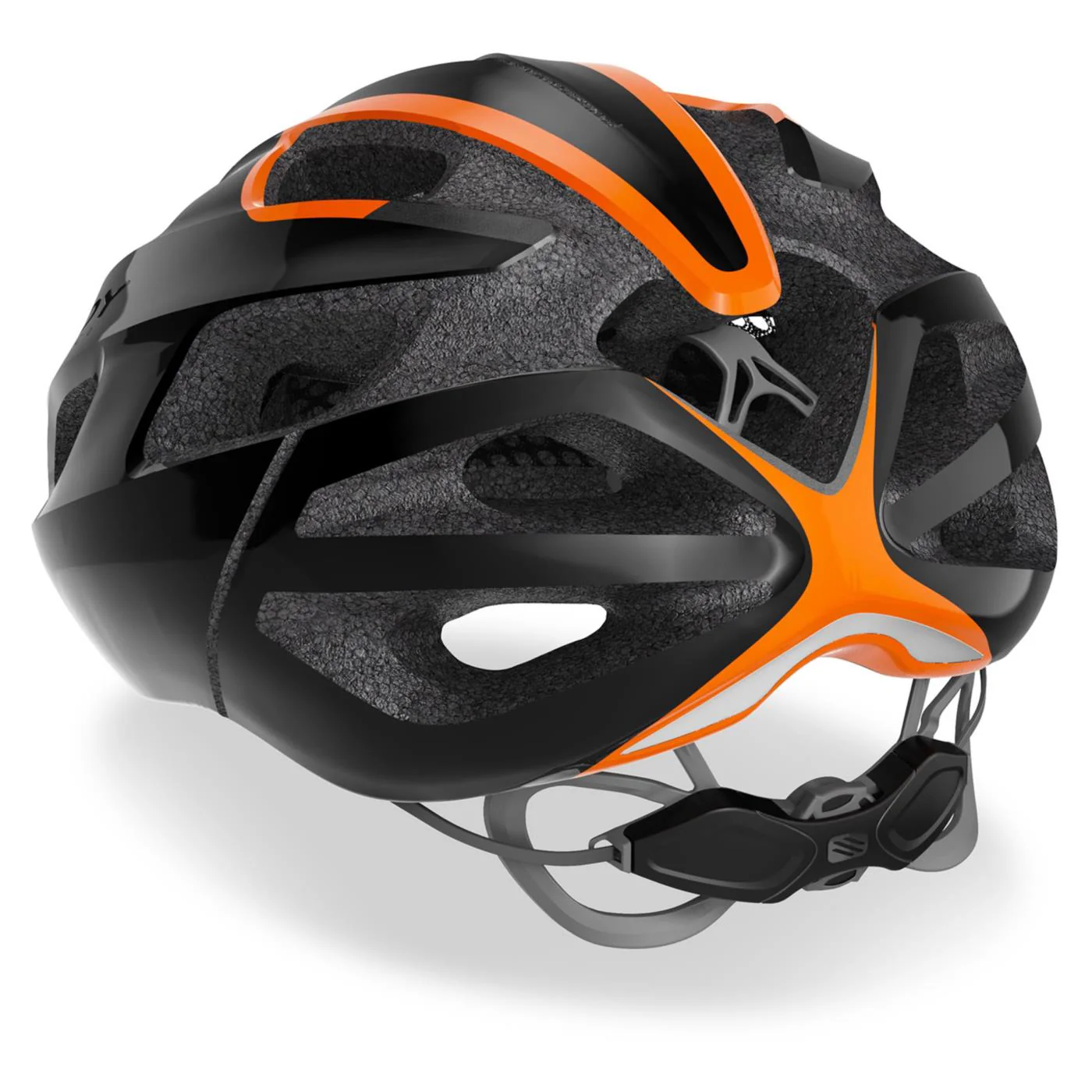 RUDY PROJECT STRYM BLACK ORANGE SHINY - Image 4