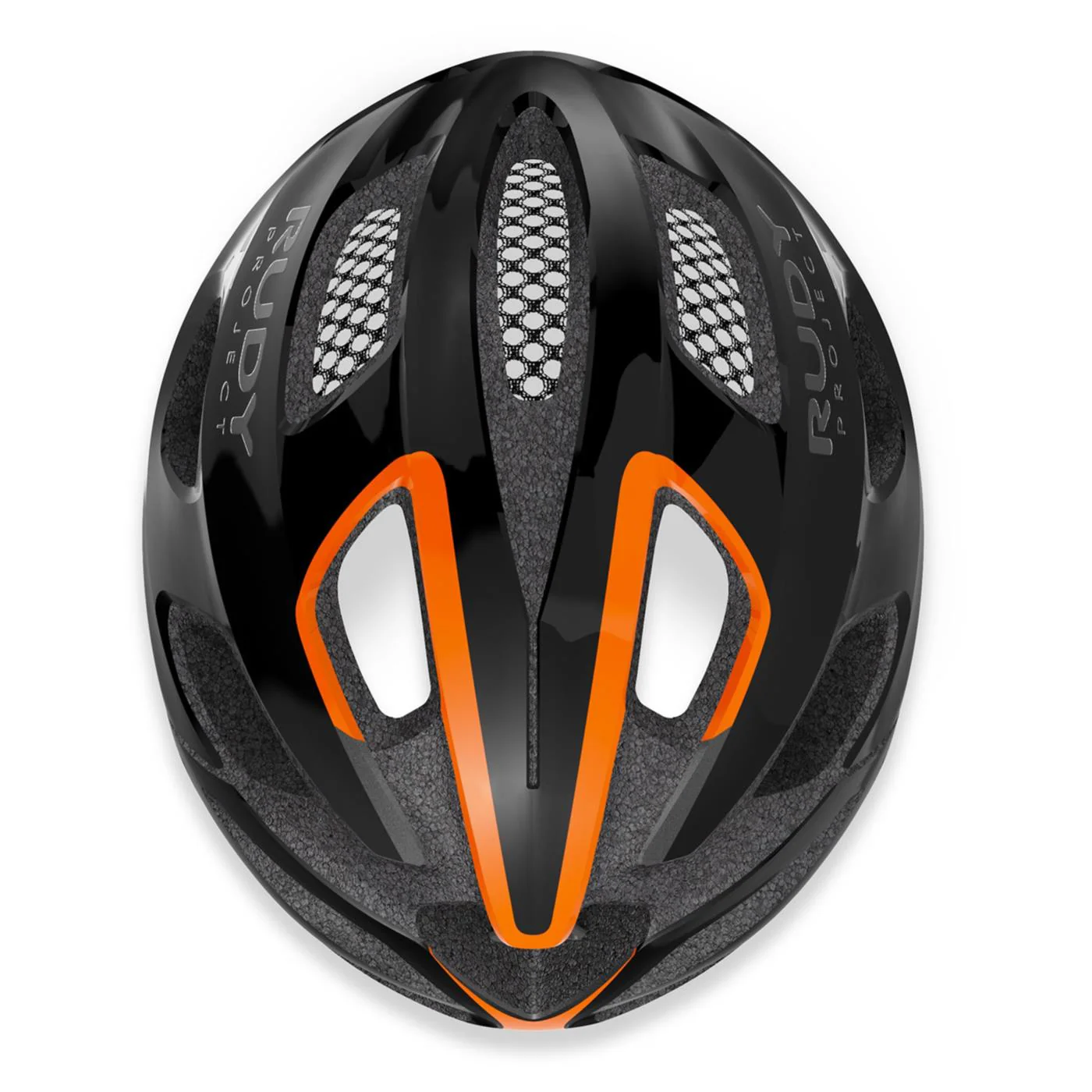 RUDY PROJECT STRYM BLACK ORANGE SHINY - Image 5