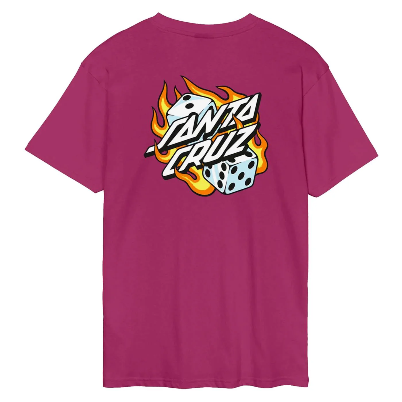SANTA CRUZ FLAMING DICE DOT CHEST - Image 2