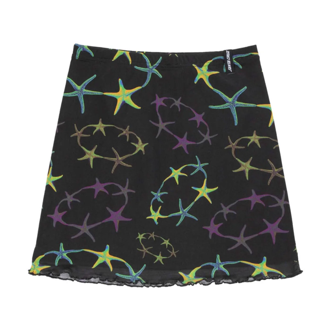 SANTA CRUZ STRIP DIGI MESH MINISKIRT - Image 3