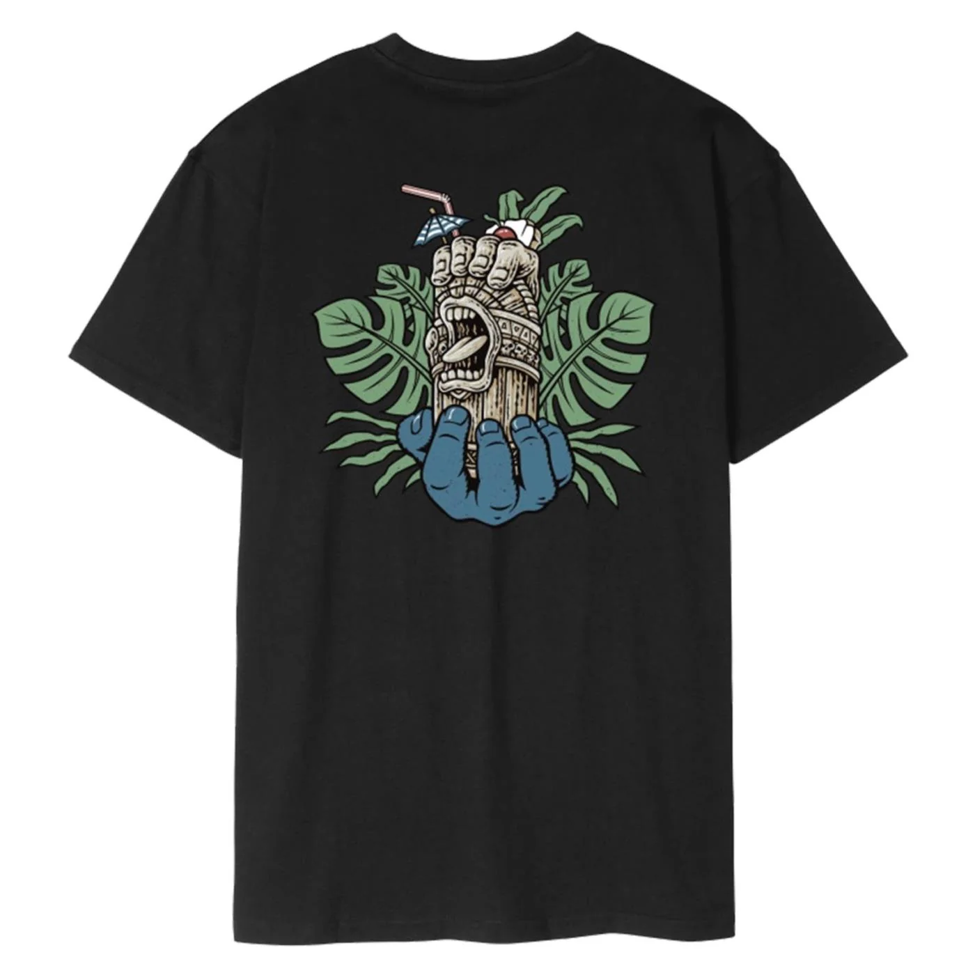 SANTA CRUZ TIKI HAND STRIP T-SHIRT - Image 2