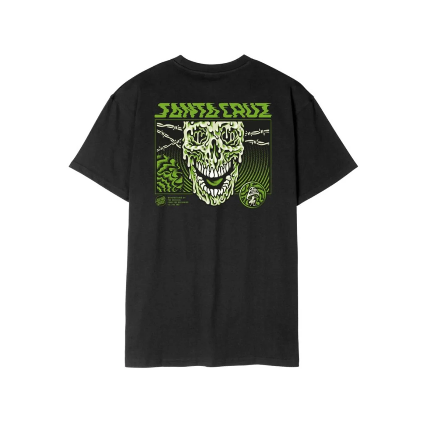 SANTA CRUZ TOXIC SKULL T-SHIRT - Image 2