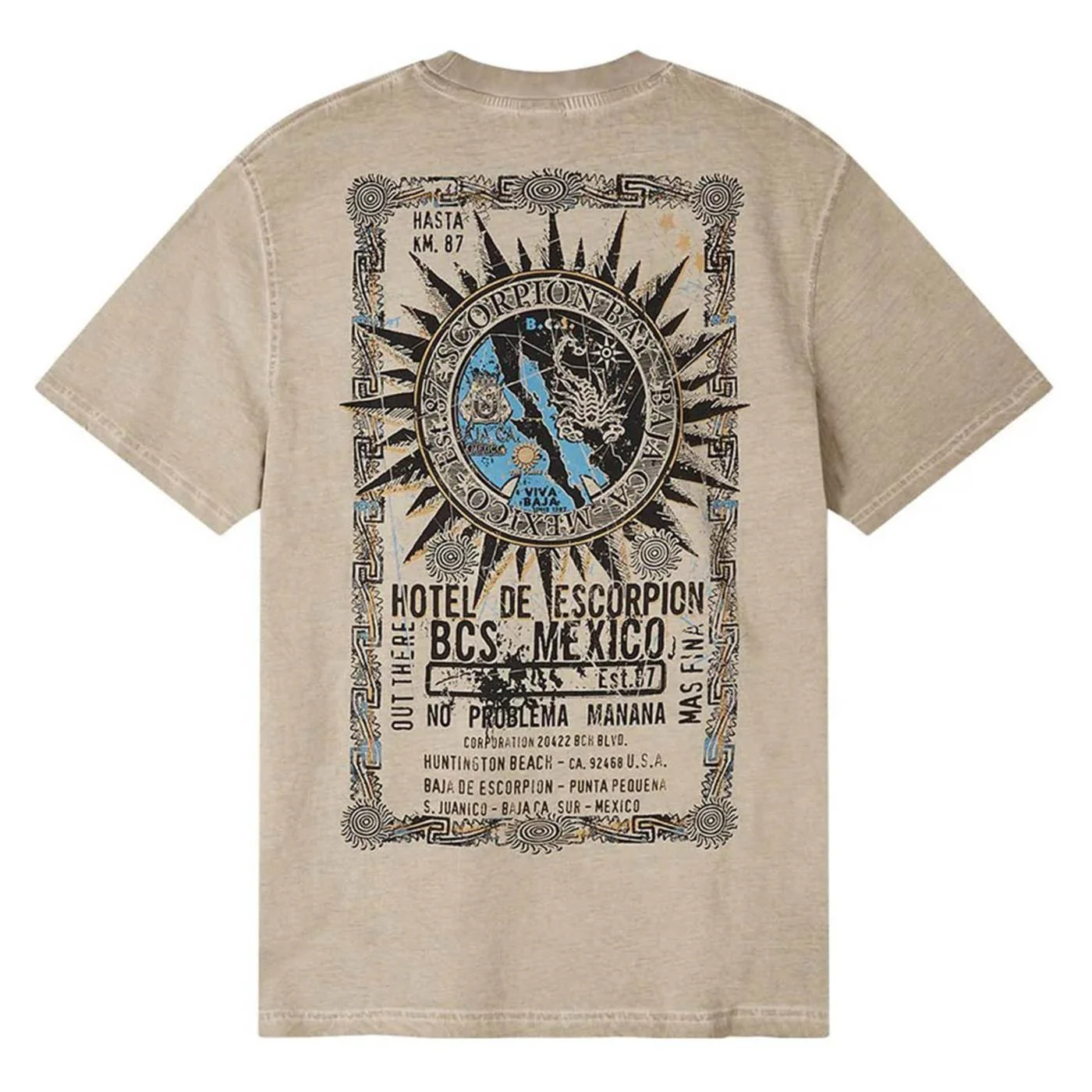 SCORPION BAY T-SHIRT SS HOTEL MAP - Image 2