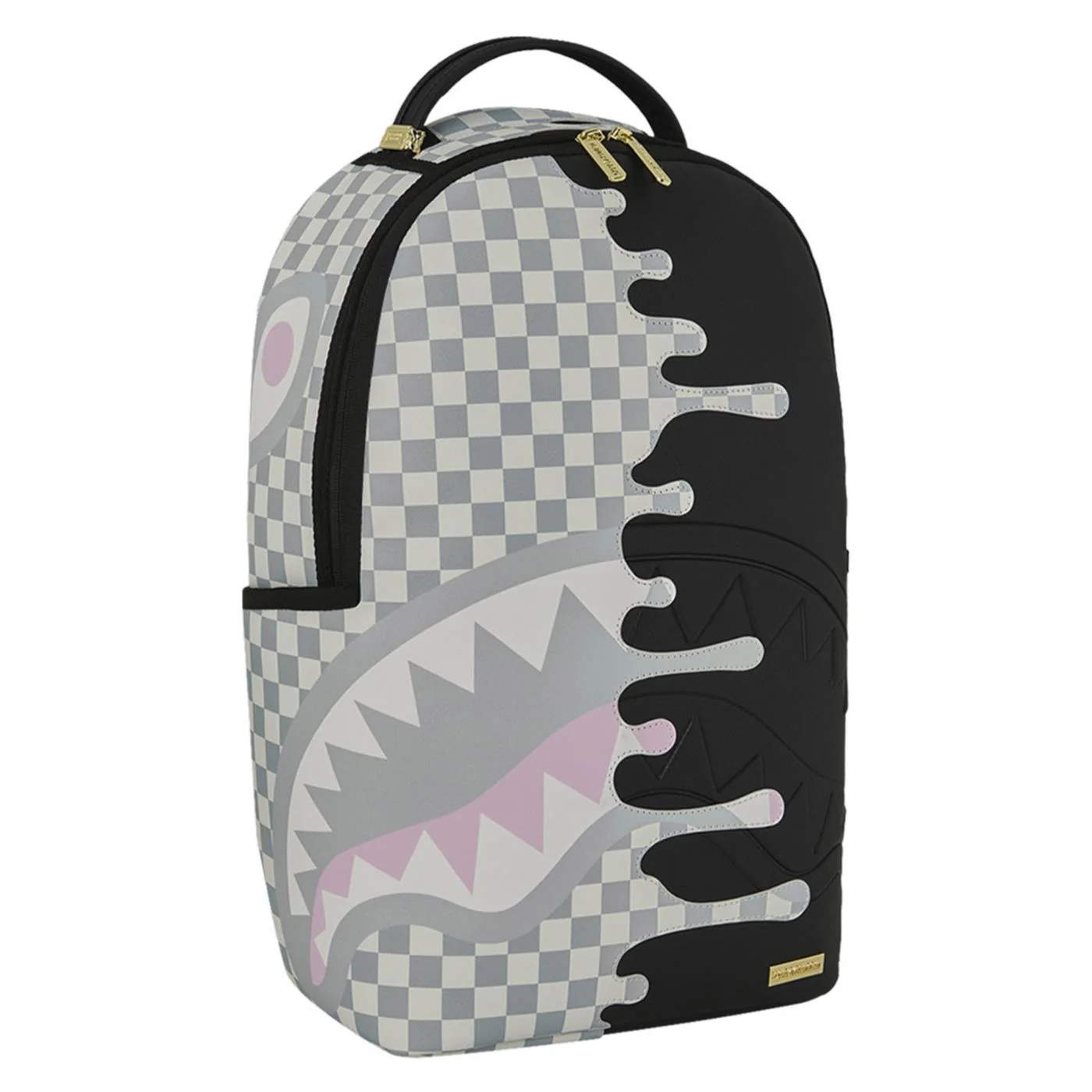 SPRAYGROUND CREAM CHECK SIDE DRIP - Image 4