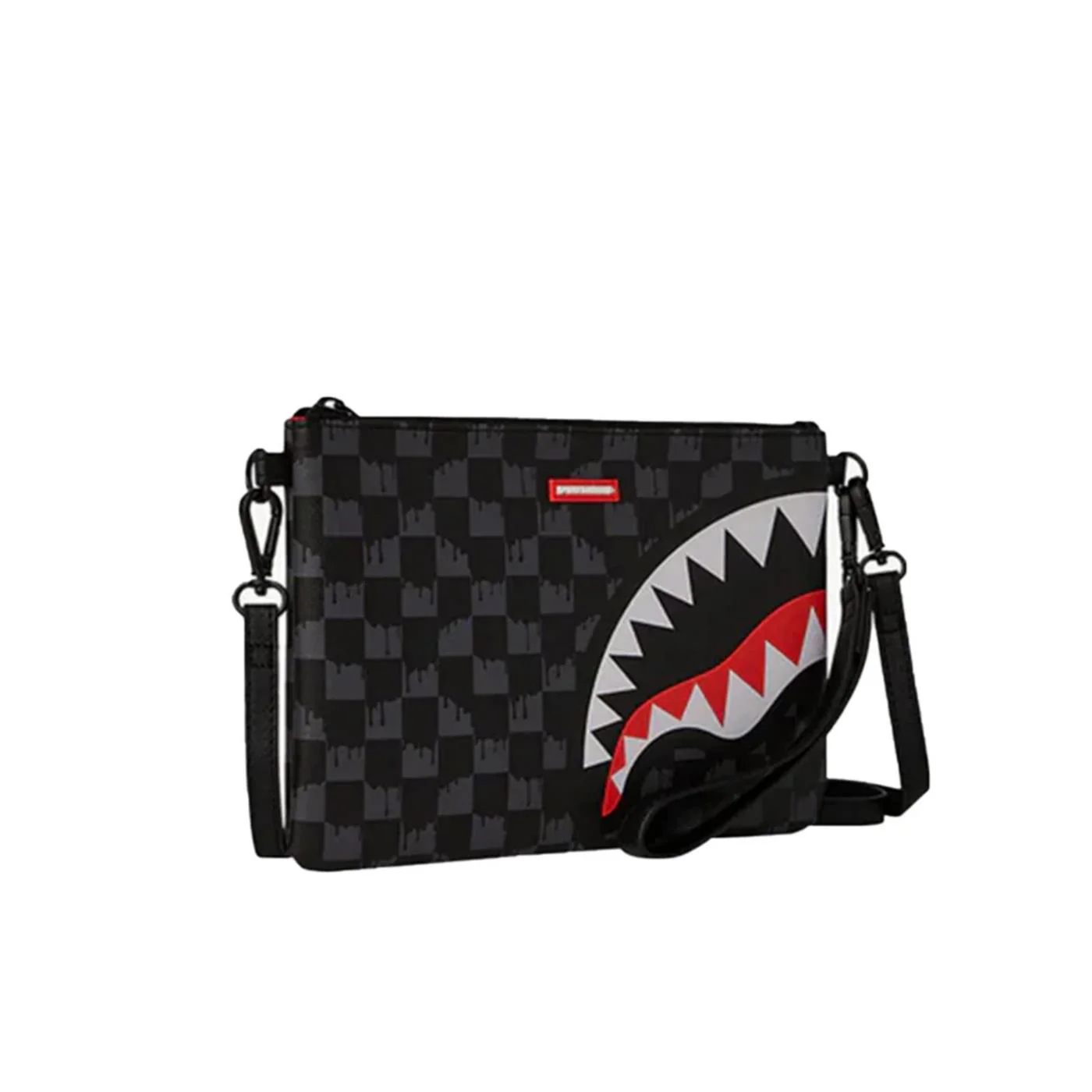 SPRAYGROUND DRIP CHECK SHARK CLUTCH - Image 3