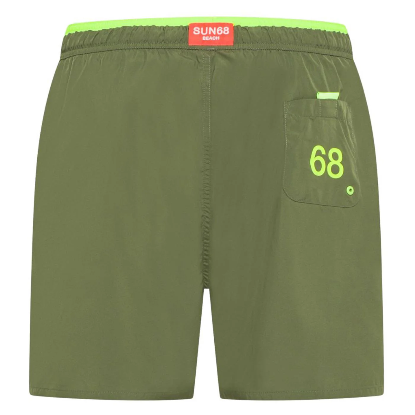SUN68 SWIM PANT FLUO DETAIL - Image 2