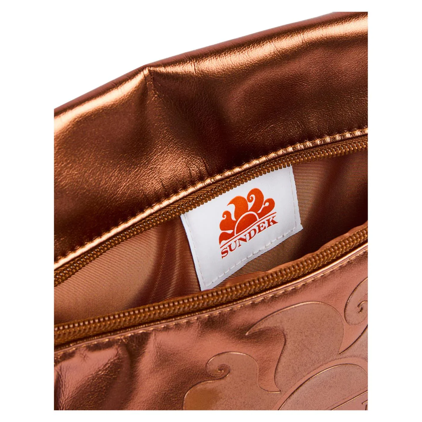 SUNDEK LAMINATED CLUTCH BAG - Image 3
