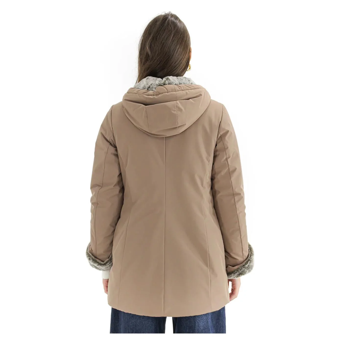 SUNS MARMOLADA FUR WOMAN JKT - Image 3