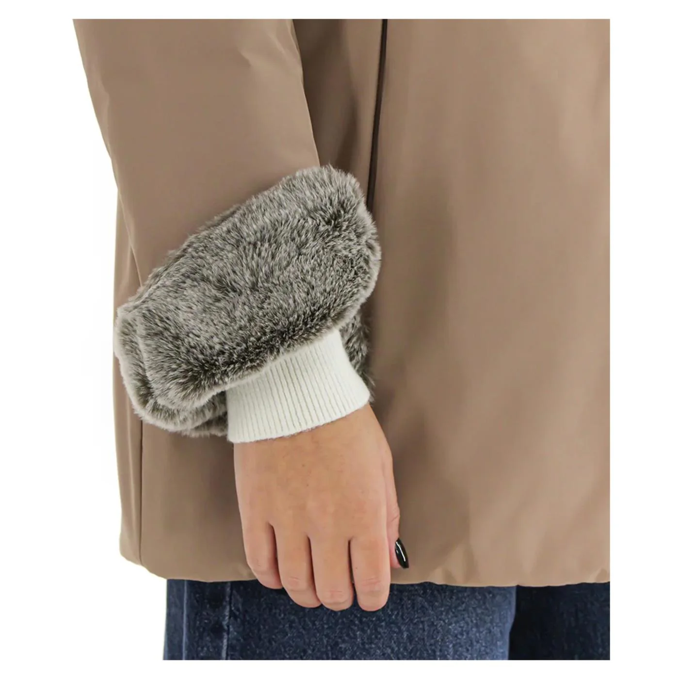 SUNS MARMOLADA FUR WOMAN JKT - Image 5
