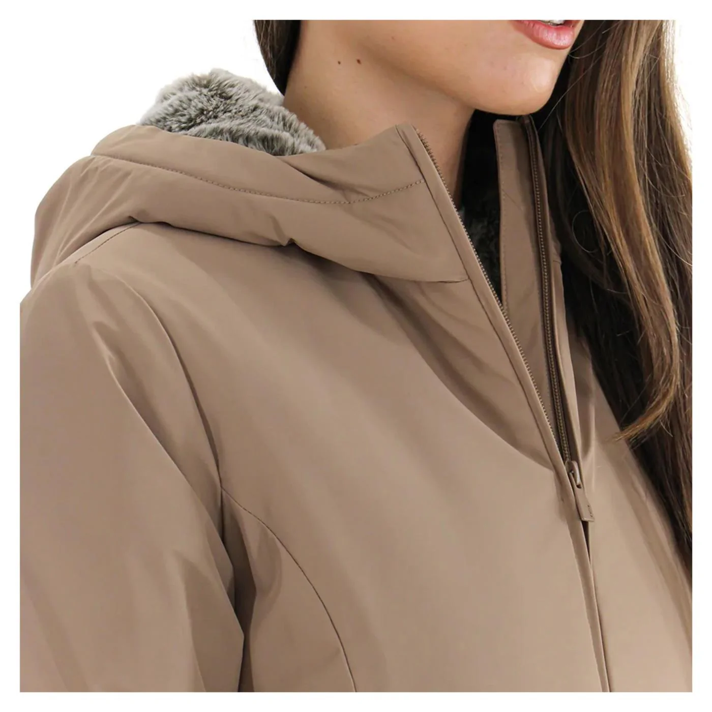 SUNS MARMOLADA FUR WOMAN JKT - Image 7