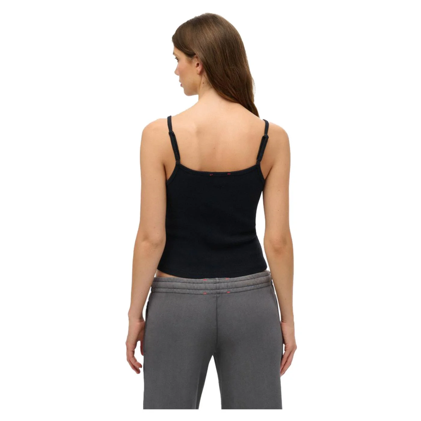 SUPERDRY ATH EMBROIDER BUTTON CAMI - Image 2