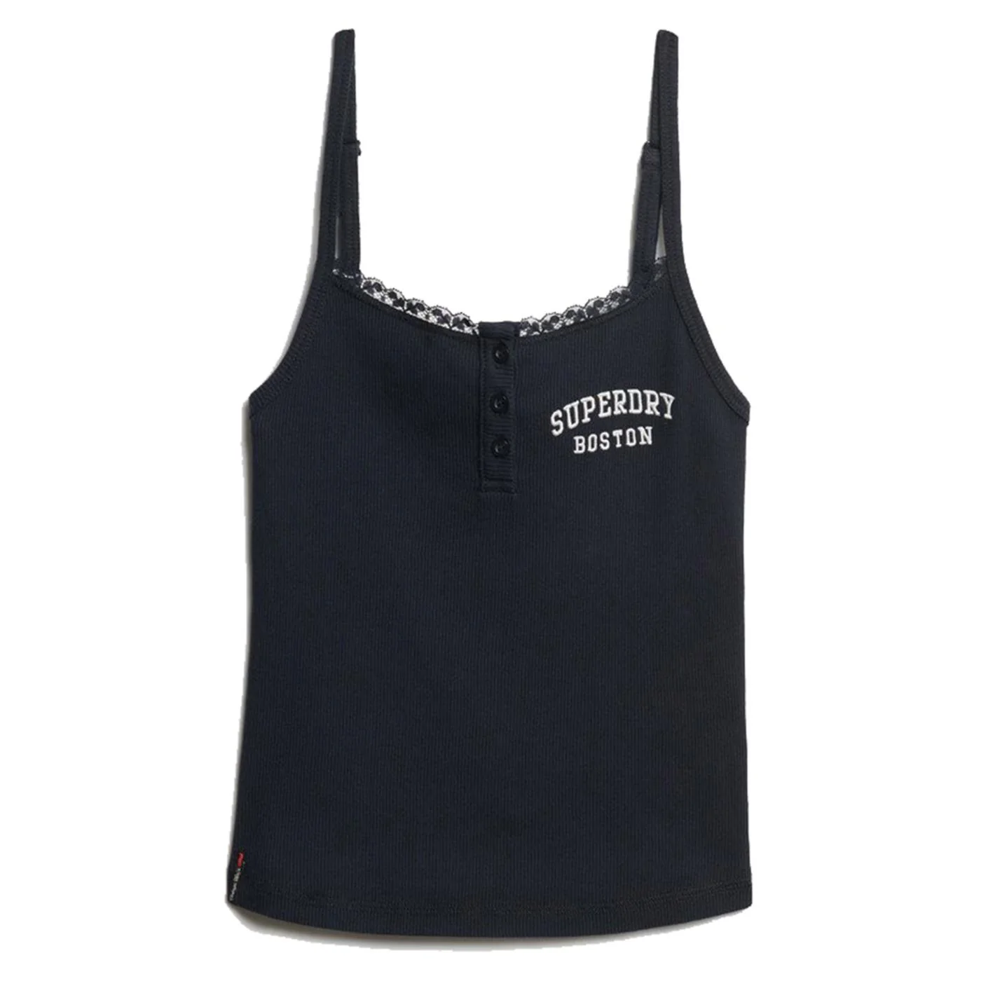 SUPERDRY ATH EMBROIDER BUTTON CAMI - Image 4