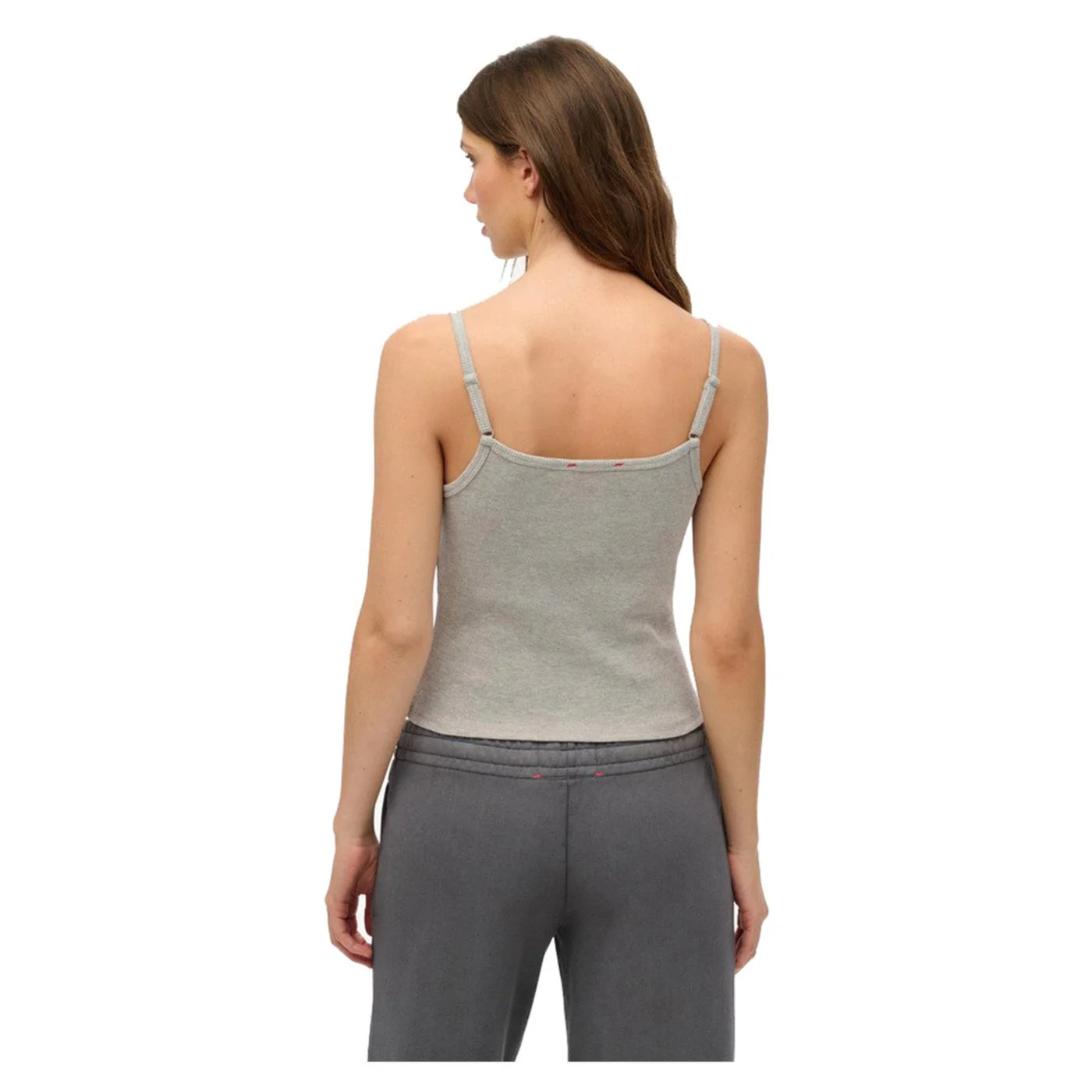 SUPERDRY ATH EMBROIDER BUTTON CAMI - Image 2