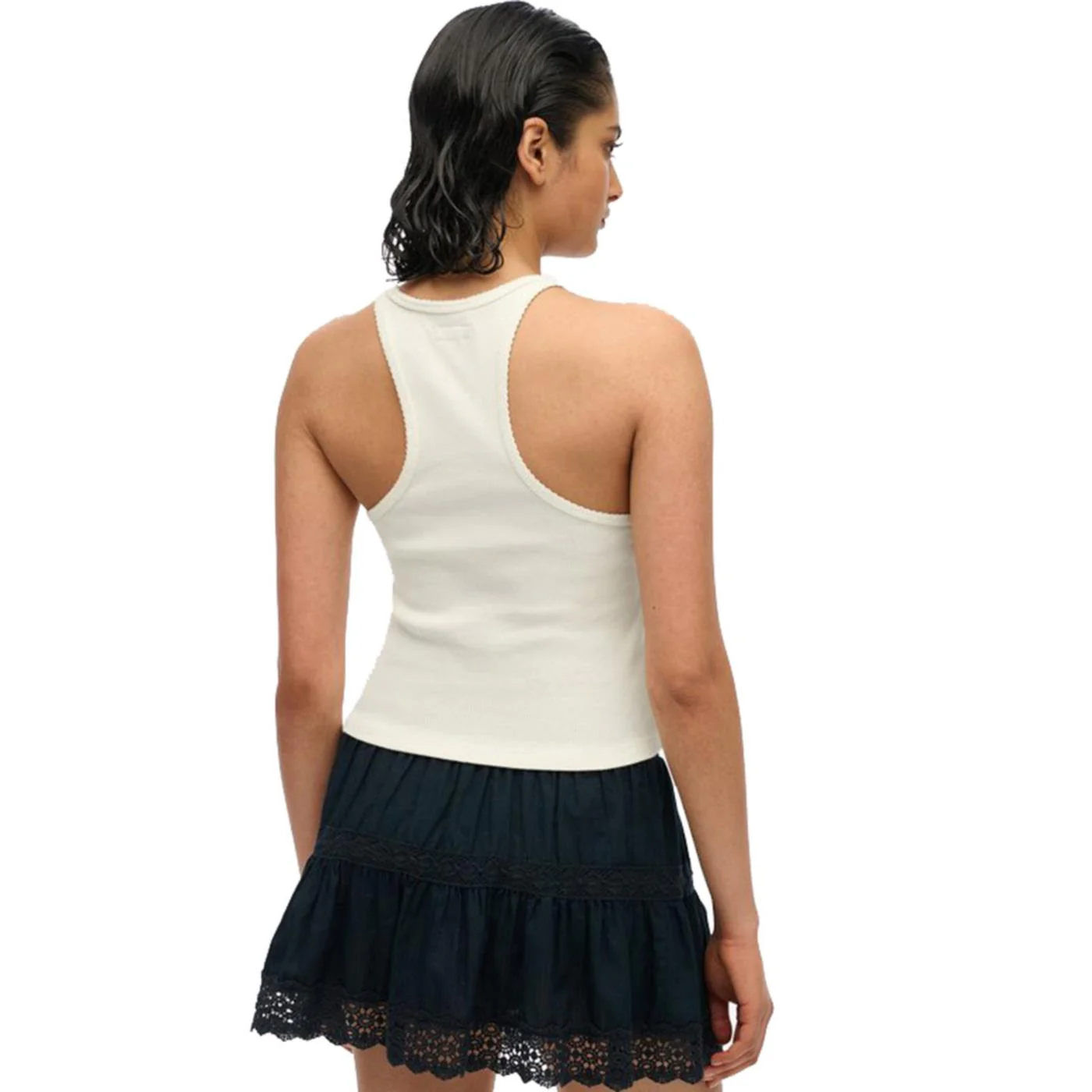 SUPERDRY ESSENTIAL LOGO RACER VEST - Image 3