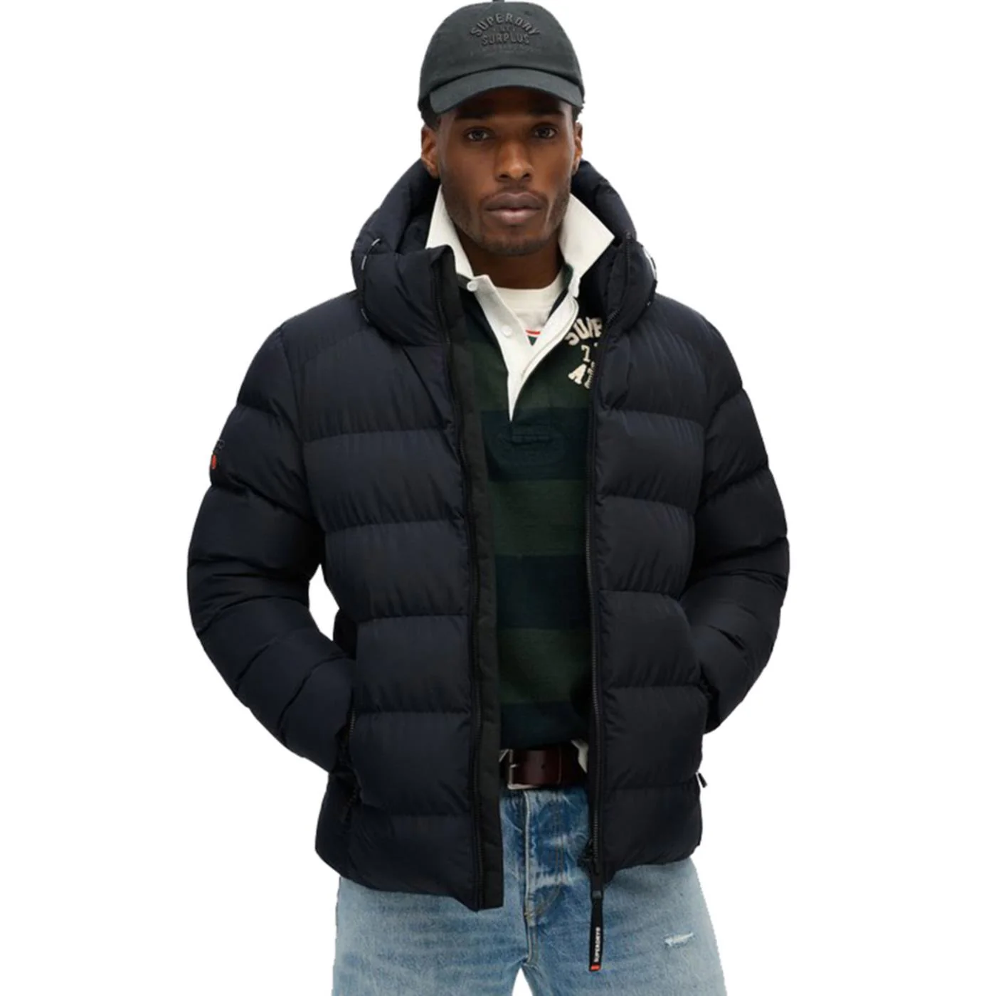 SUPERDRY HOODED SPORTS PUFFER JKT - Image 4