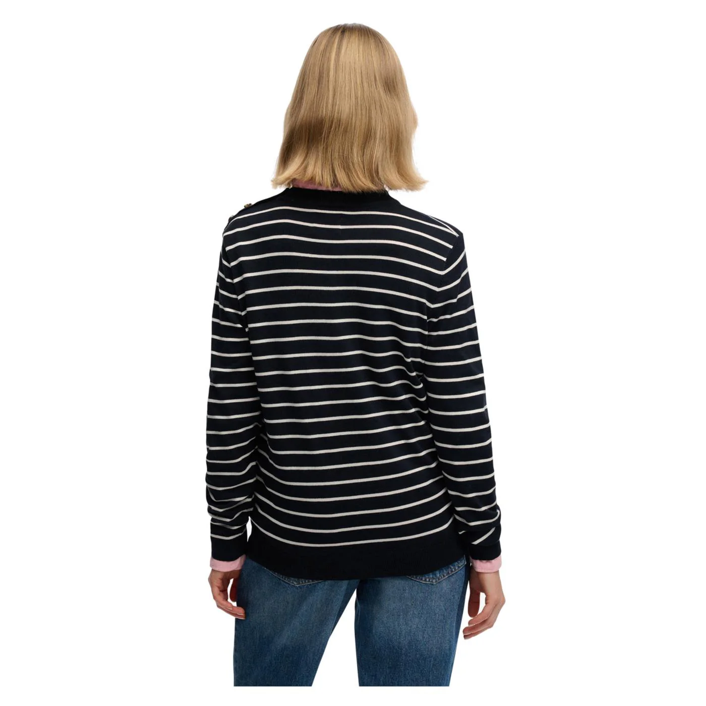 SUPERDRY LW ESSENTIAL WOMAN JUMPER - Image 2