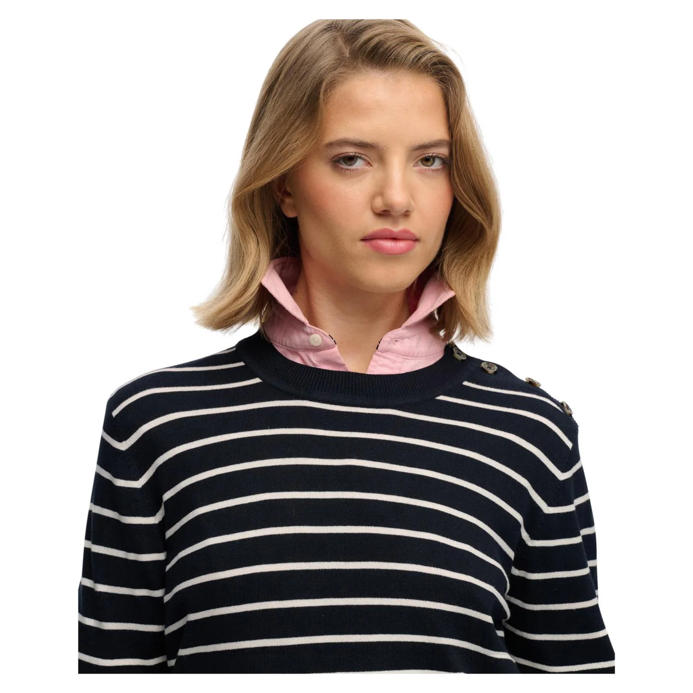 SUPERDRY LW ESSENTIAL WOMAN JUMPER - Image 3