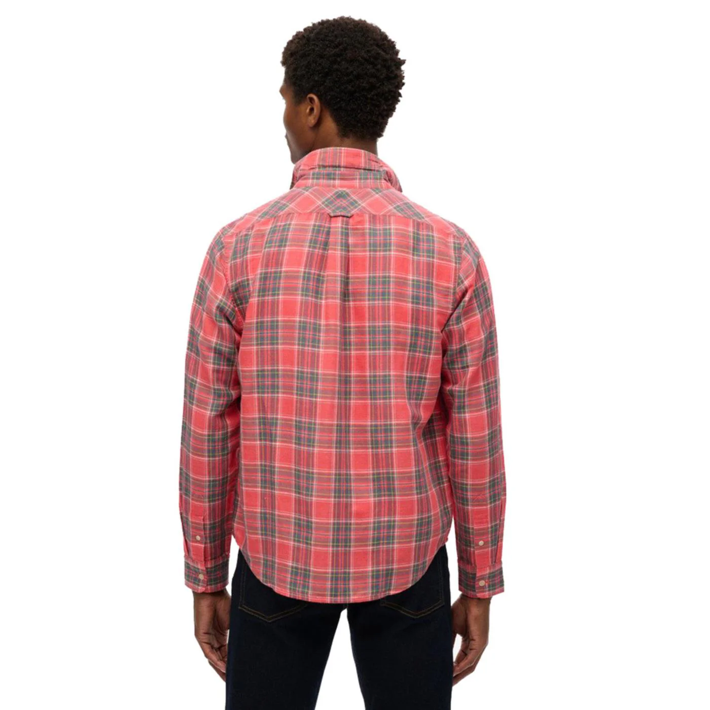 SUPERDRY MERCHANT LINEN CHECK SHIR - Image 3