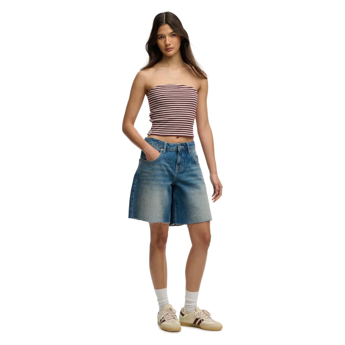 SUPERDRY MID RISE BAGGY SHORT - Image 3