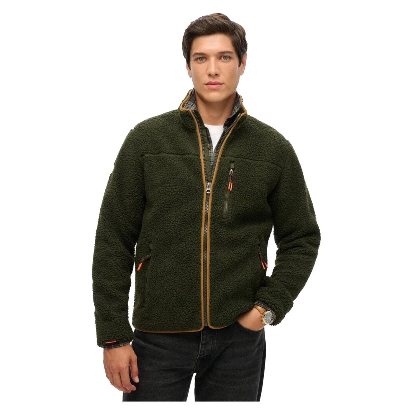 SUPERDRY OUTDOOR FULL ZIP FLEECE - Image 2