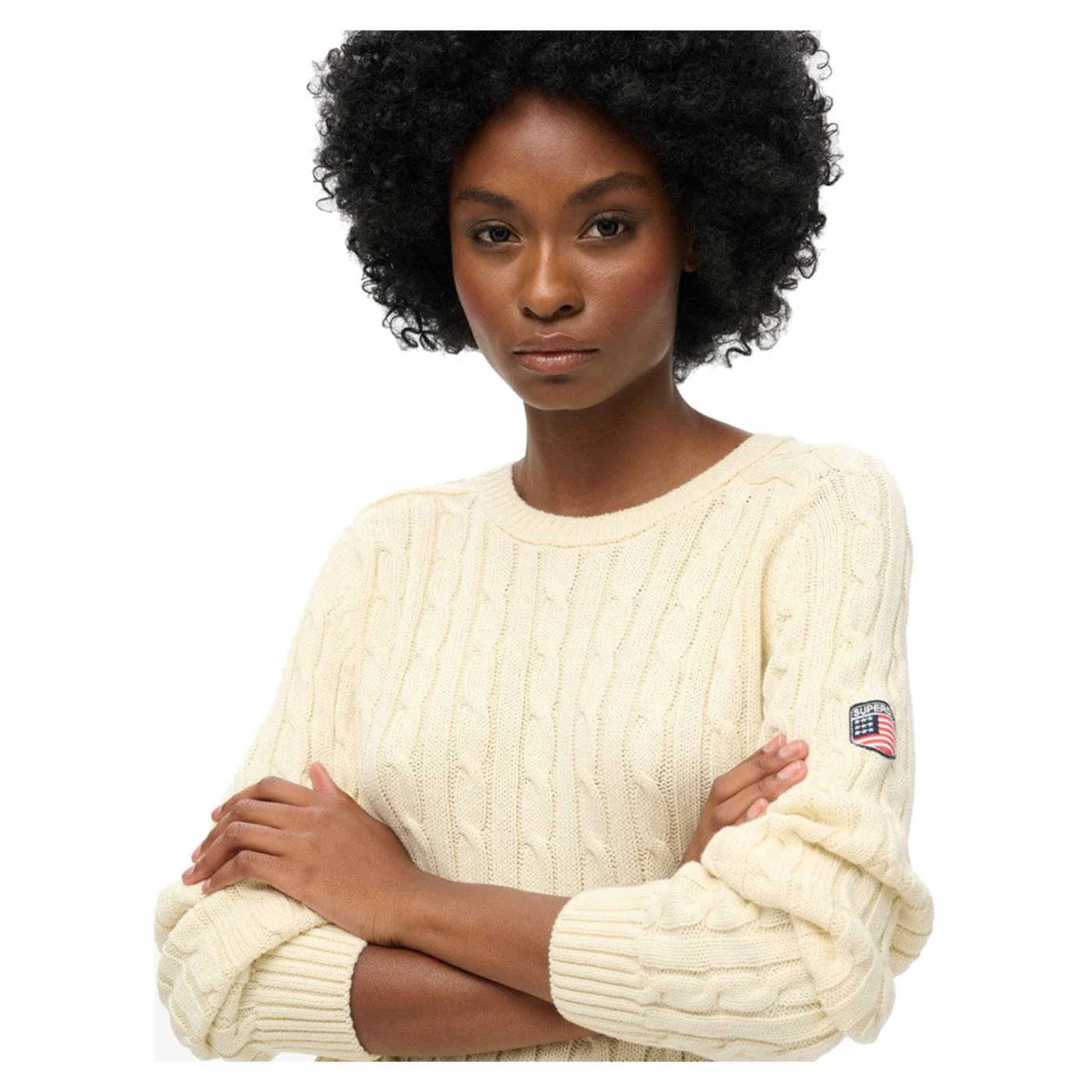 SUPERDRY SLOUCHY CABLE KNIT - Image 3