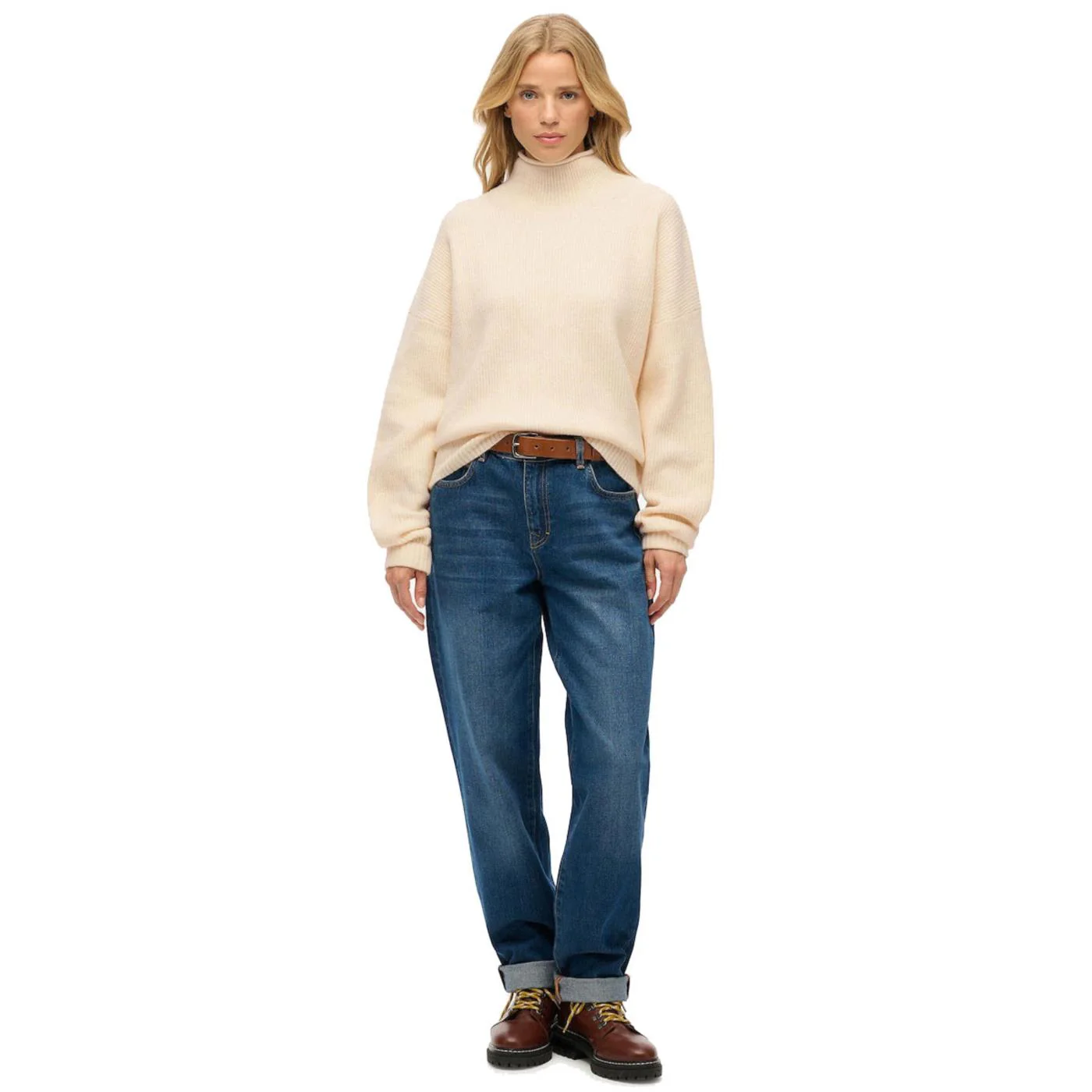 SUPERDRY SLOUCHY MOCK JUMPER WOMAN - Image 3