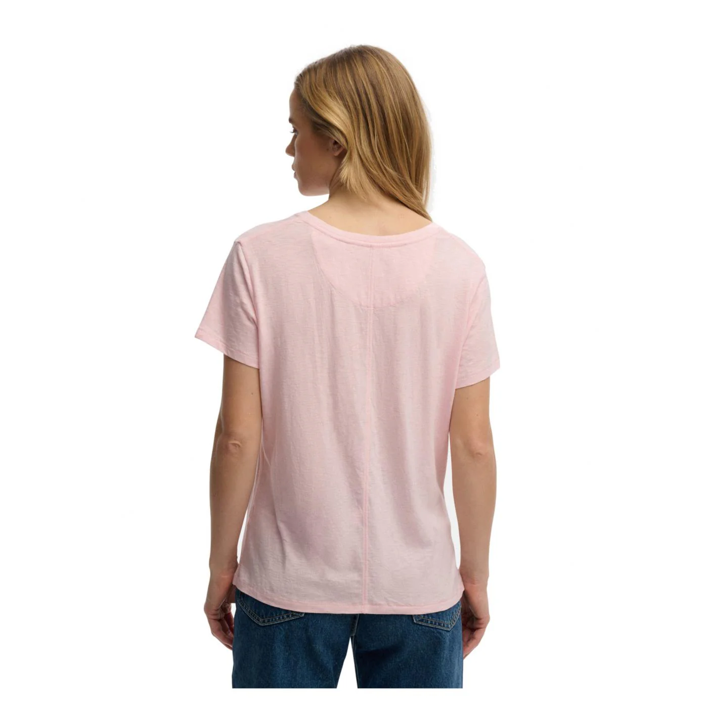 SUPERDRY STUDIOS SLUB EMB VEE TEE - Image 2