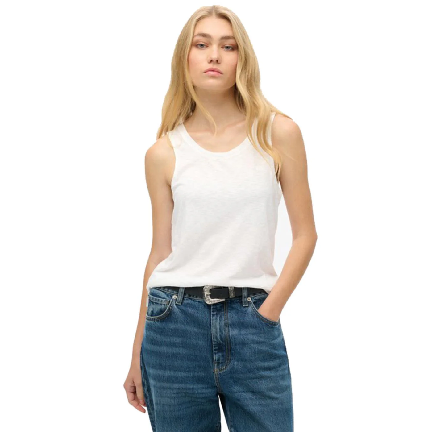 SUPERDRY W SCOOP NECK TANK - Image 2