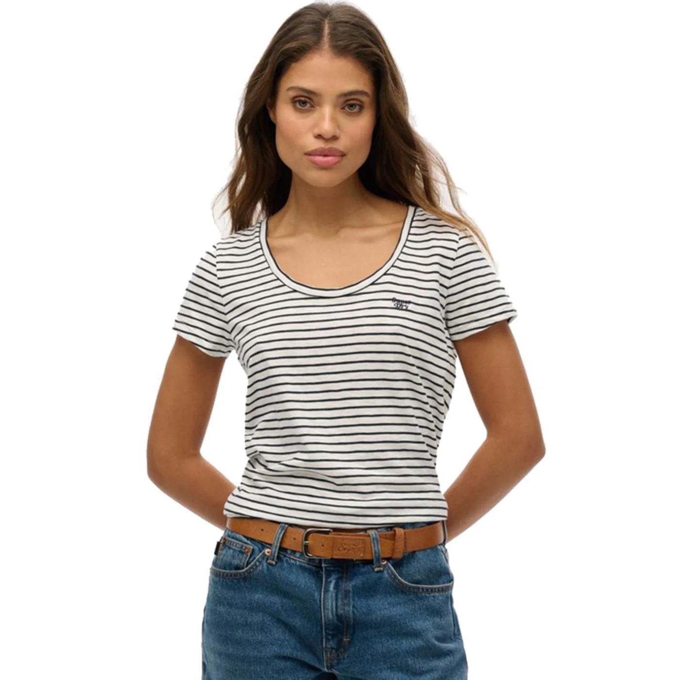 SUPERDRY W SCOOP NECK TEE - Image 2