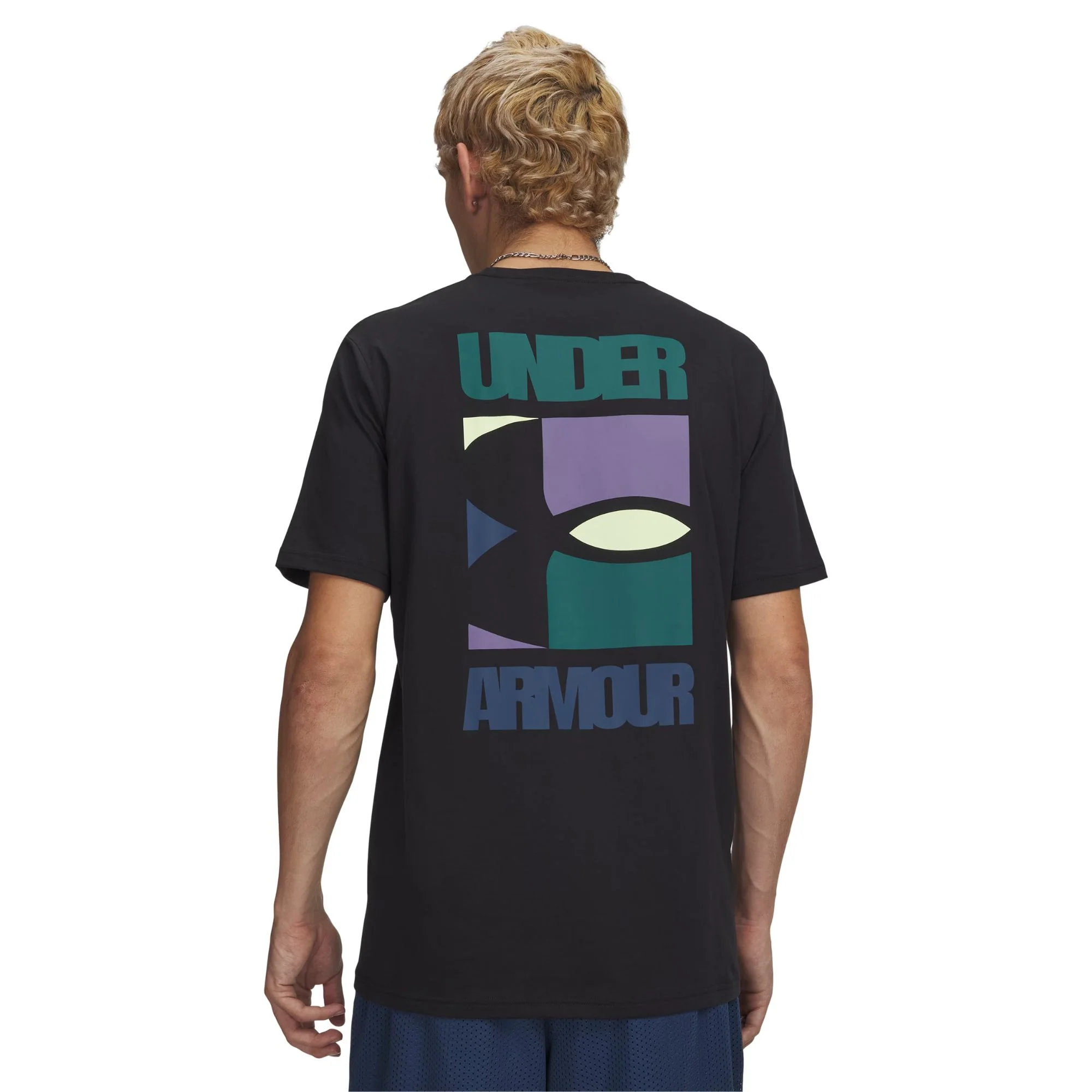 UNDER ARMOUR BLOCK LOGO SS TEE - Image 2