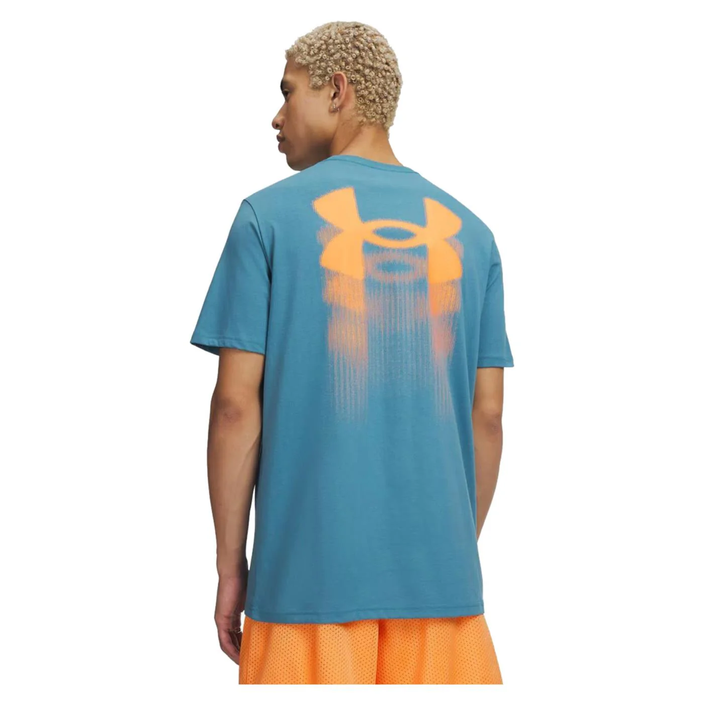 UNDER ARMOUR BLUR LOGO SS TEE - Image 2