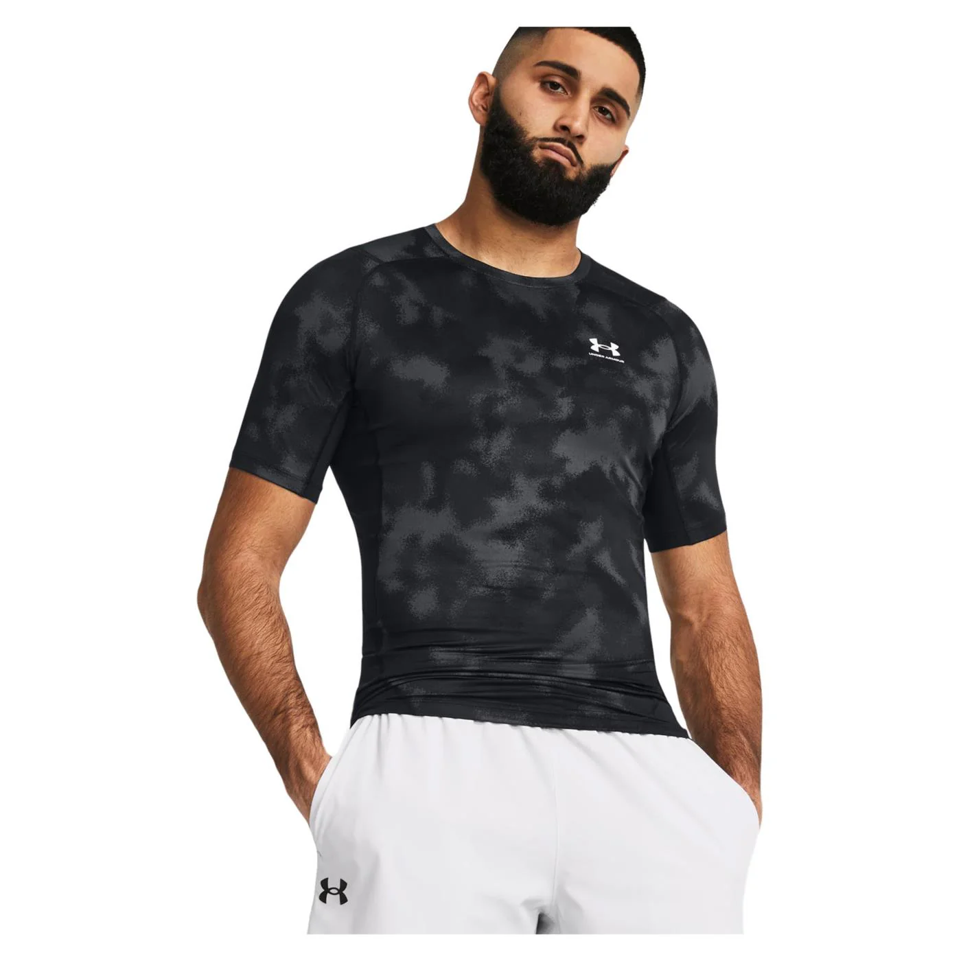 UNDER ARMOUR HG ARMOUR PRINTED SS TEE - Image 3