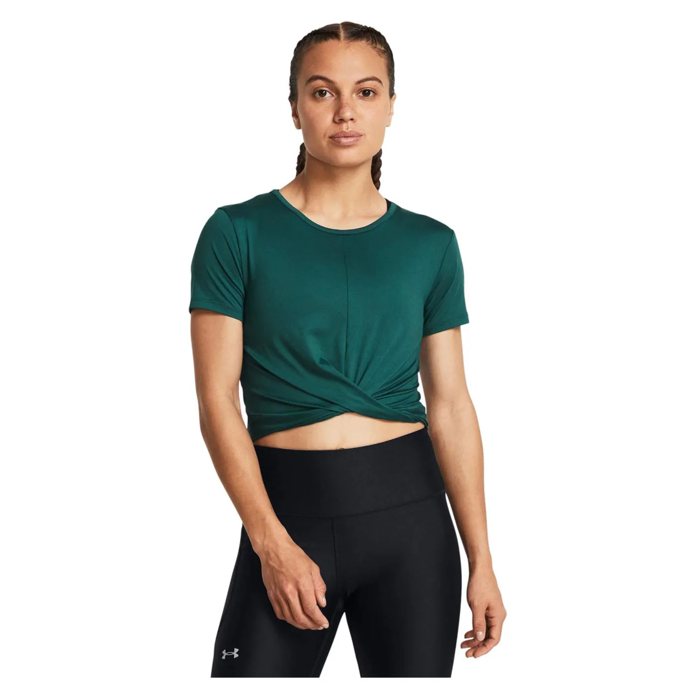 UNDER ARMOUR MOTION CROSSOVER CROP TEE - Image 3