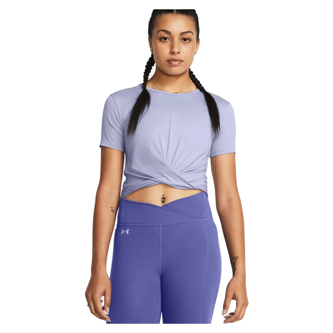 UNDER ARMOUR MOTION CROSSOVER CROP TEE - Image 3