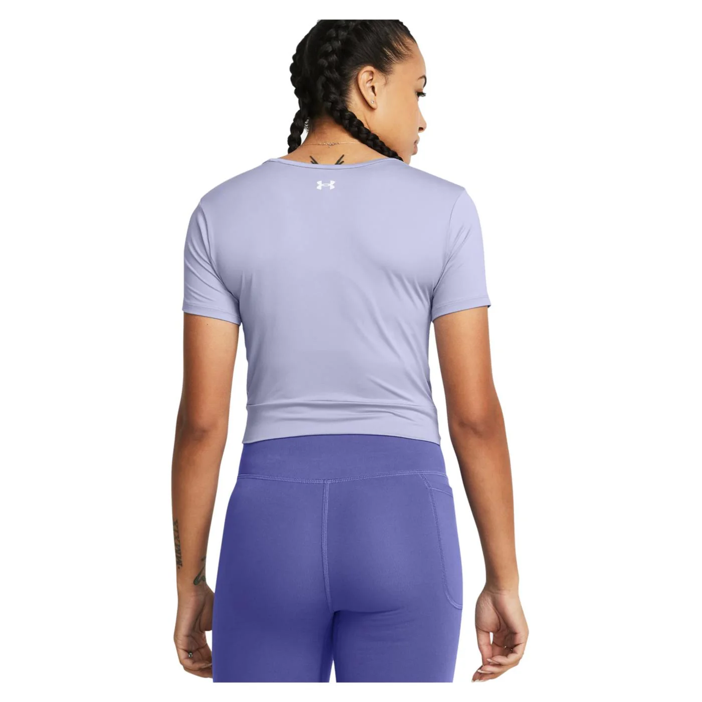 UNDER ARMOUR MOTION CROSSOVER CROP TEE - Image 4