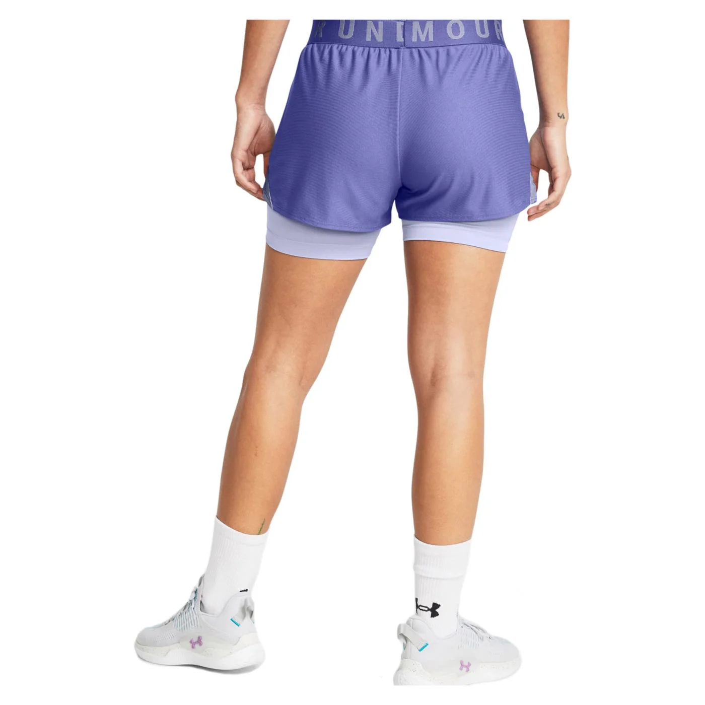 UNDER ARMOUR PLAY UP 2-IN-1 SHORTS - Image 4