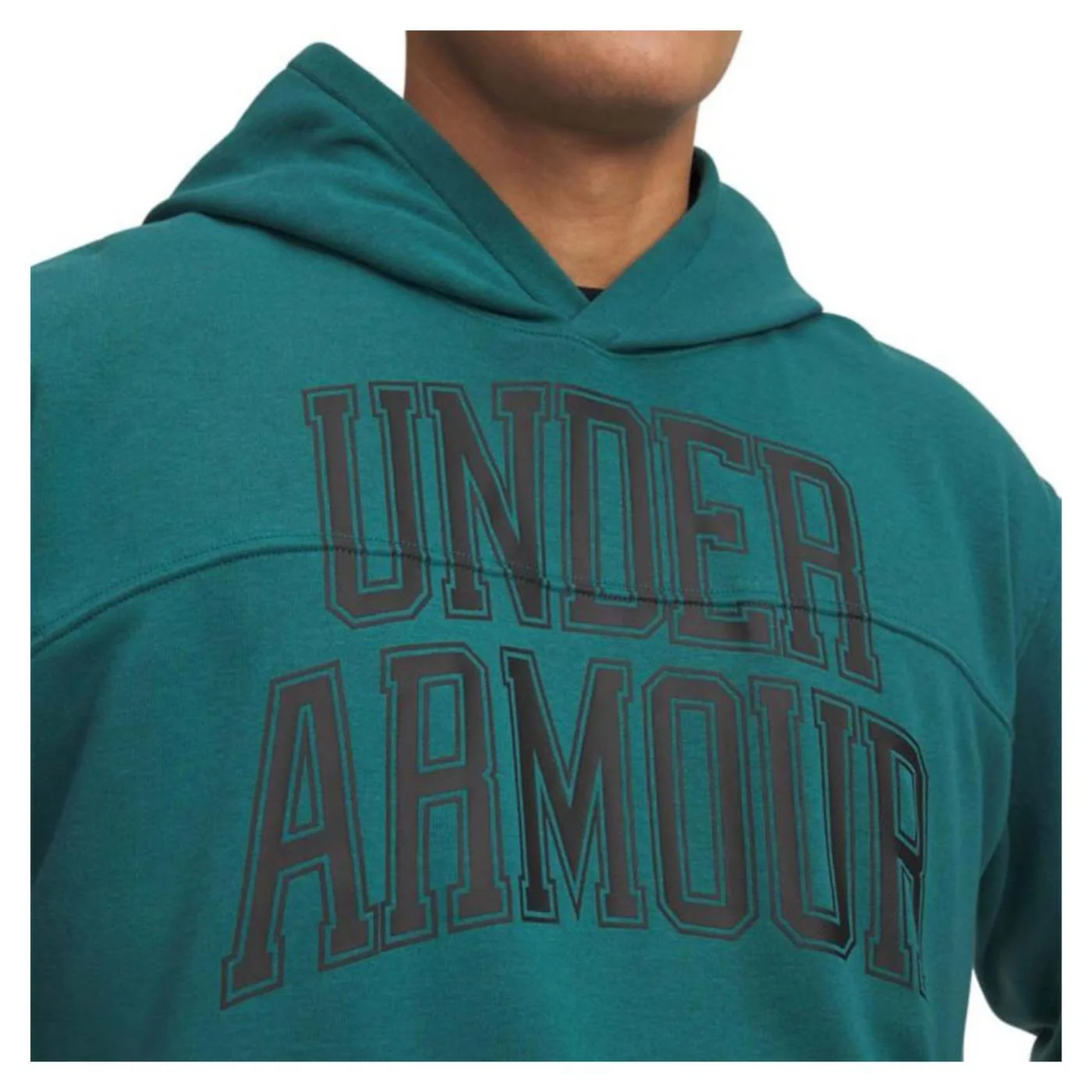 UNDER ARMOUR RIVAL LW GRAPHIC HOODIE - Image 3