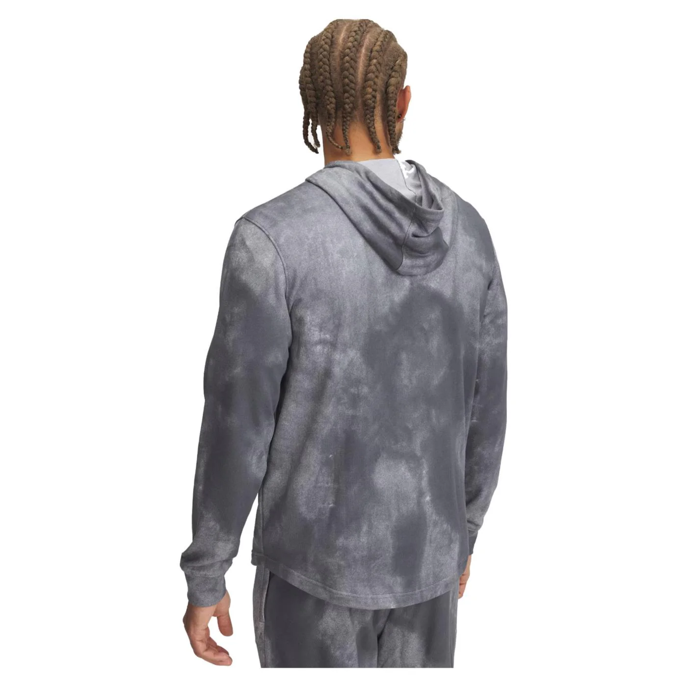 UNDER ARMOUR RIVAL TERRY AOP HOOD - Image 2