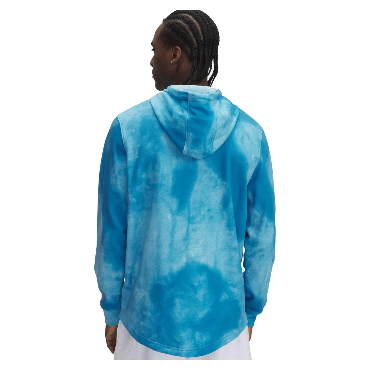 UNDER ARMOUR RIVAL TERRY AOP HOOD - Image 2