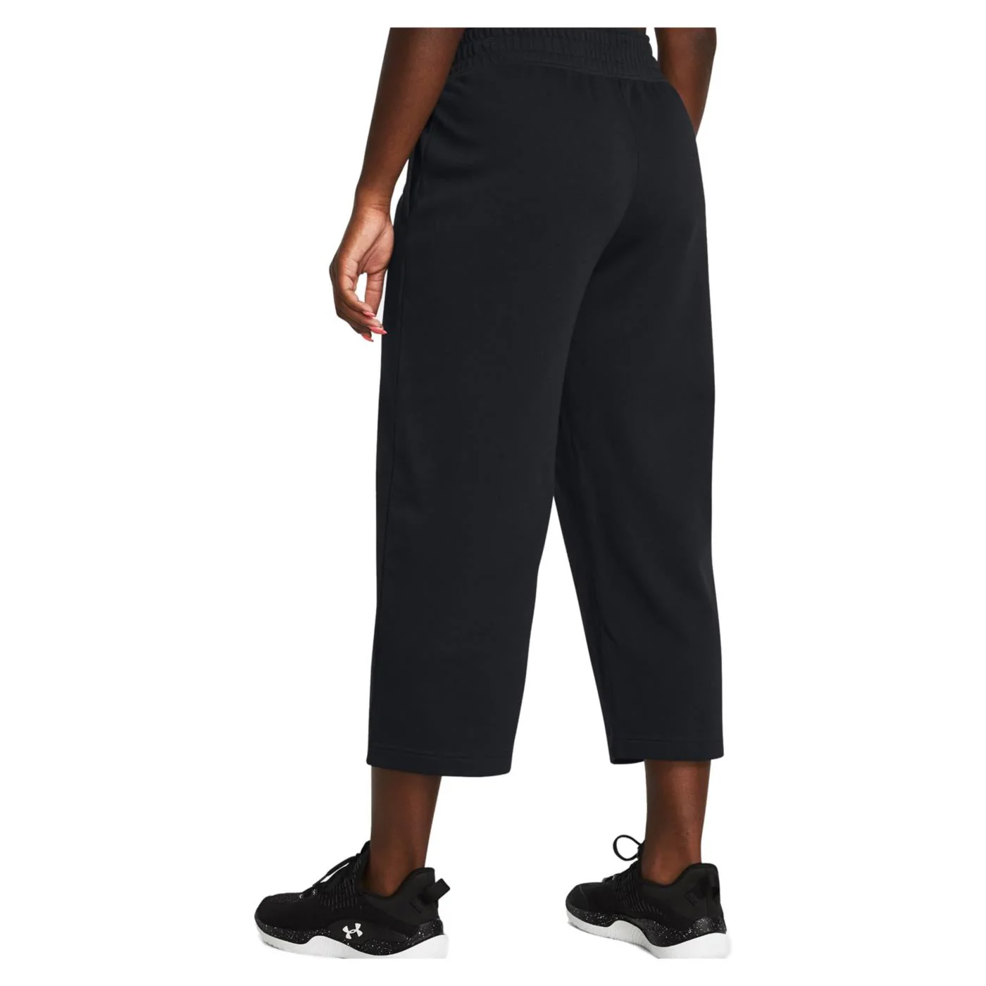 UNDER ARMOUR RIVAL TERRY CROP WIDE LEG - Image 4