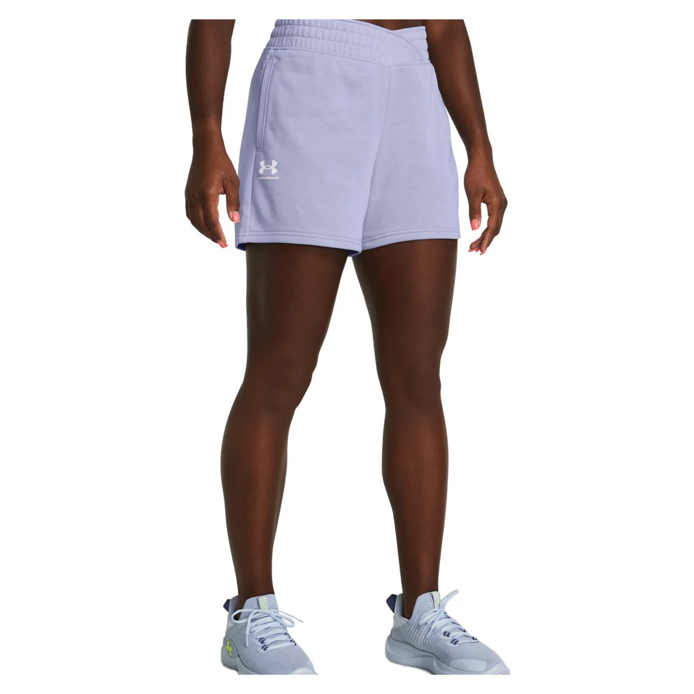 UNDER ARMOUR RIVAL TERRY SHORT WOMAN - Image 3