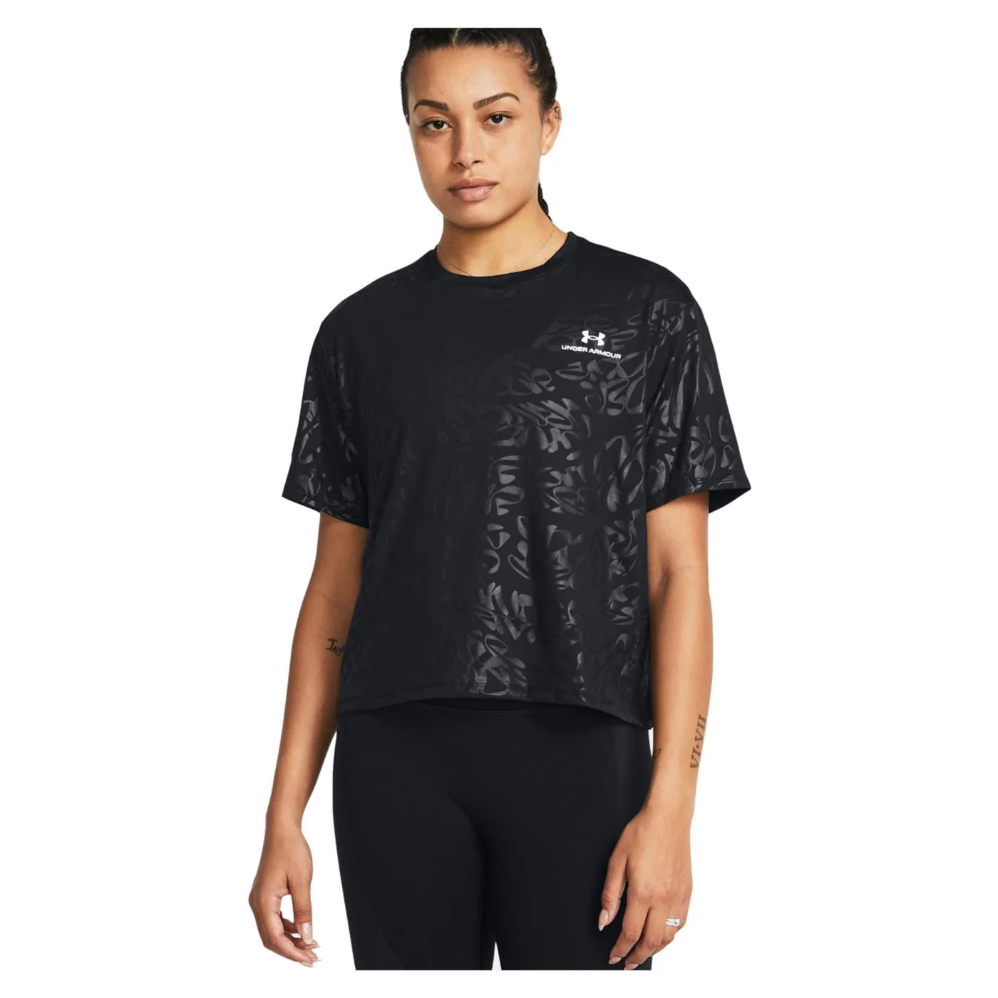 UNDER ARMOUR RUSH ENERGY EMBOSS CROP W - Image 3