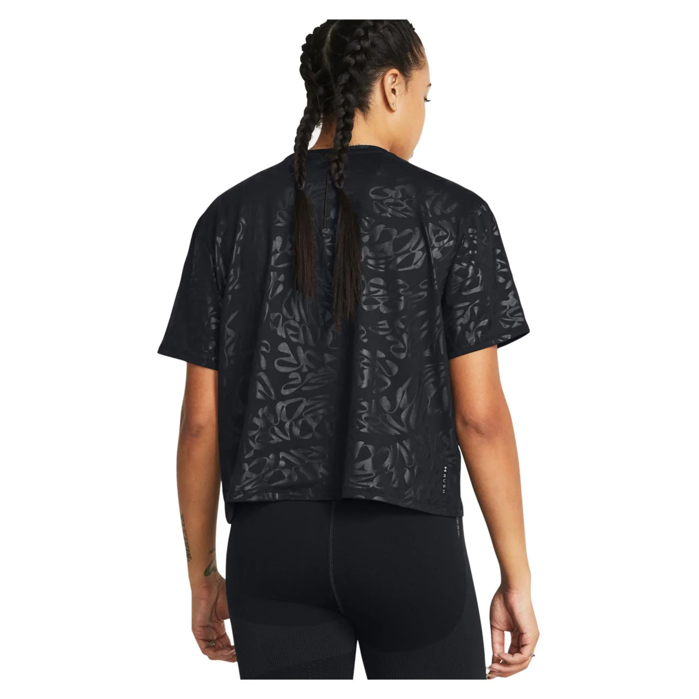 UNDER ARMOUR RUSH ENERGY EMBOSS CROP W - Image 4