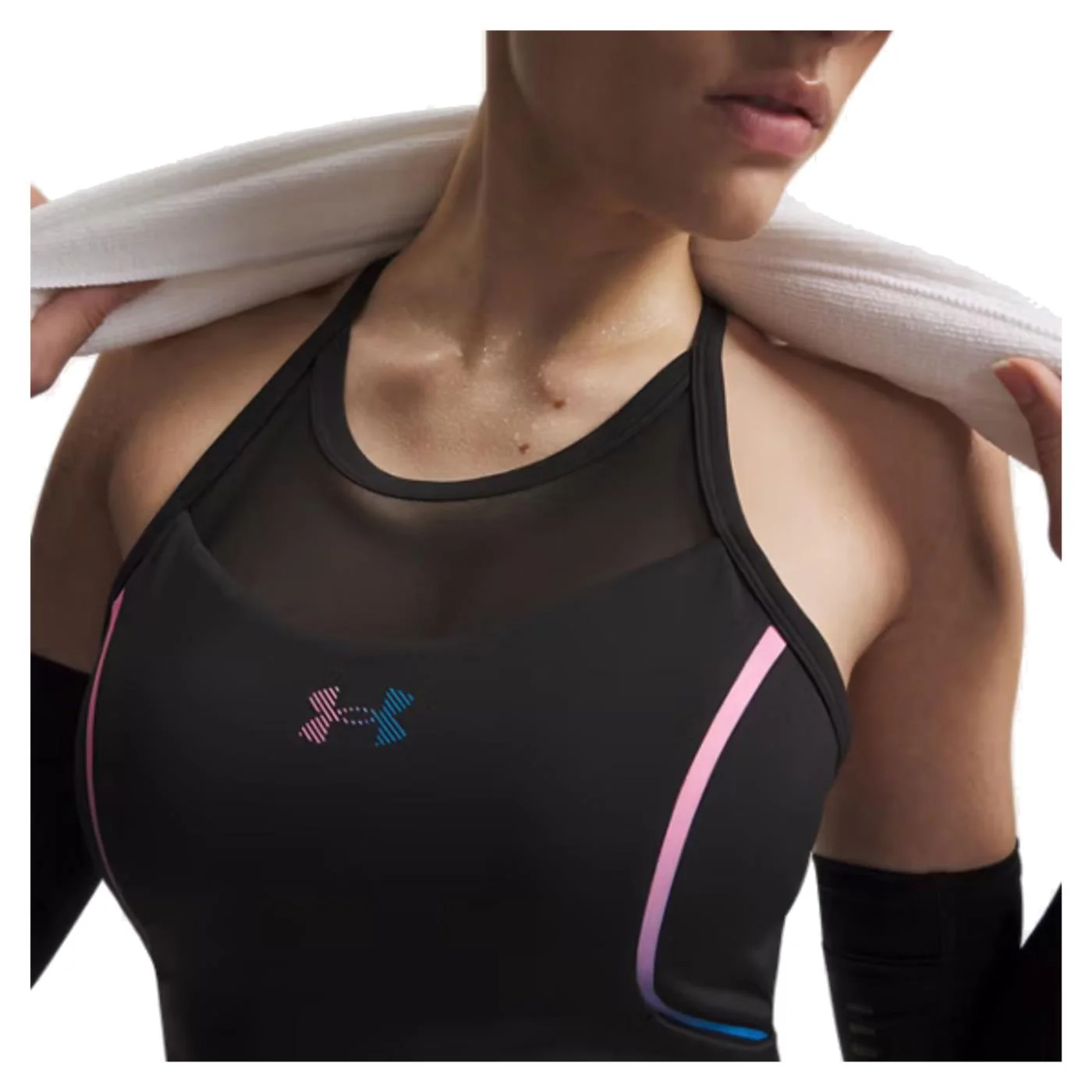 UNDER ARMOUR VELOCITI ELITE CROP TANK - Image 3