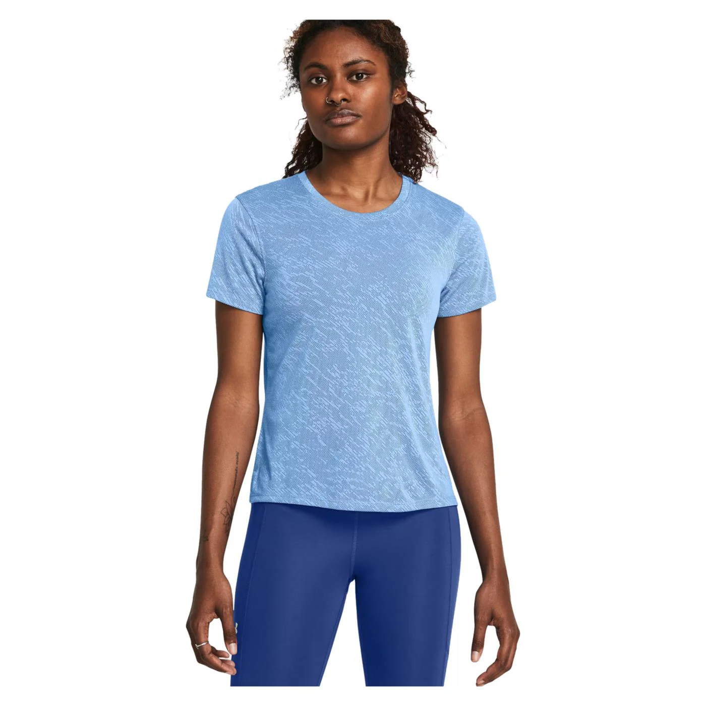 UNDER ARMOUR W LAUNCH CAMO SHORTSLEEVE - Image 3