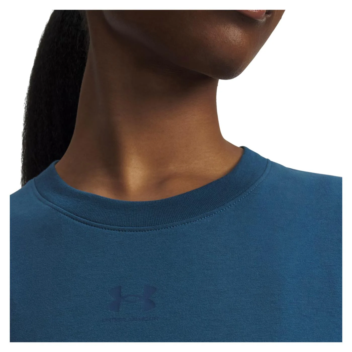 UNDER ARMOUR W RIVAL CORE SS TEE - Image 3
