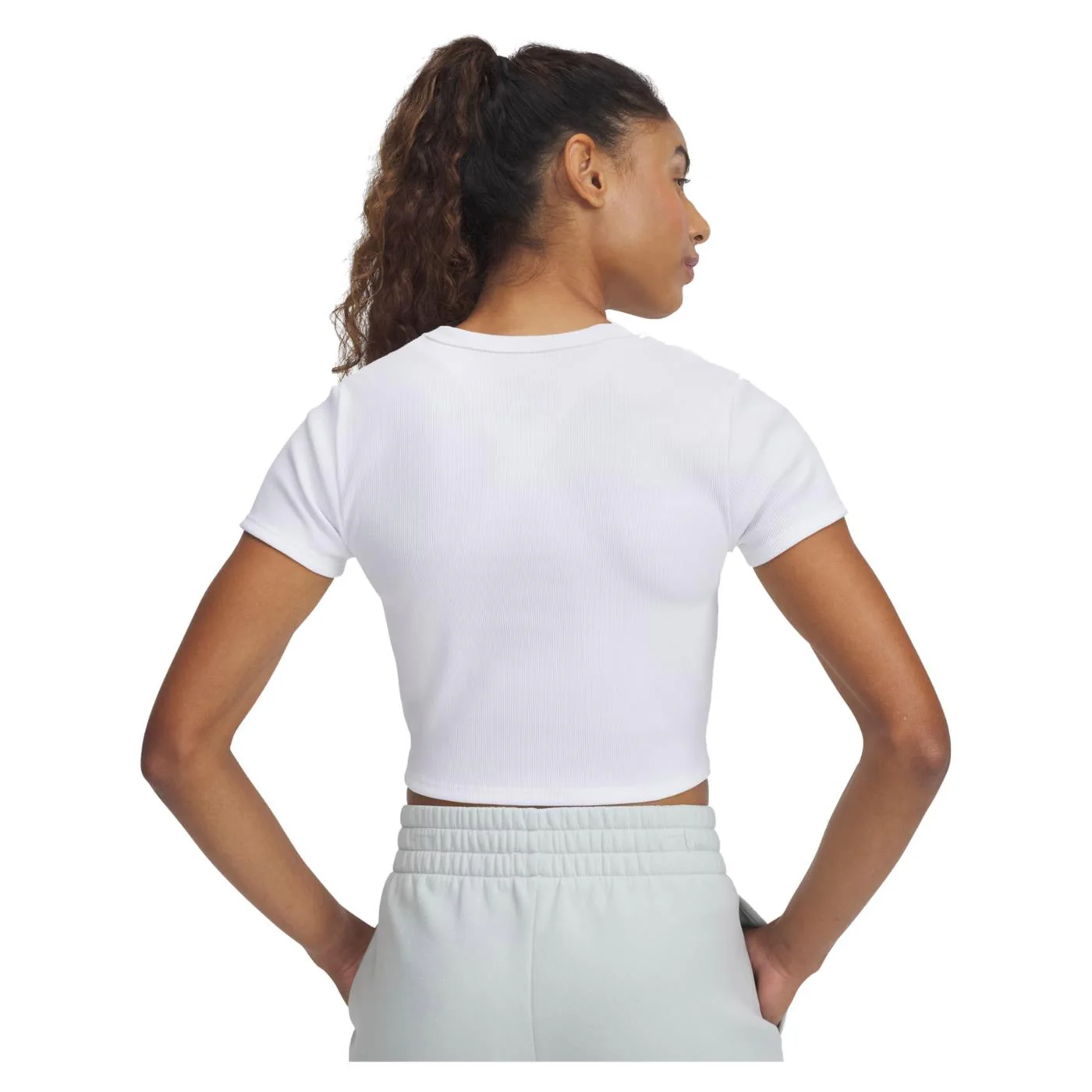 UNDER ARMOUR W RIVAL RIB BABY TEE - Image 2