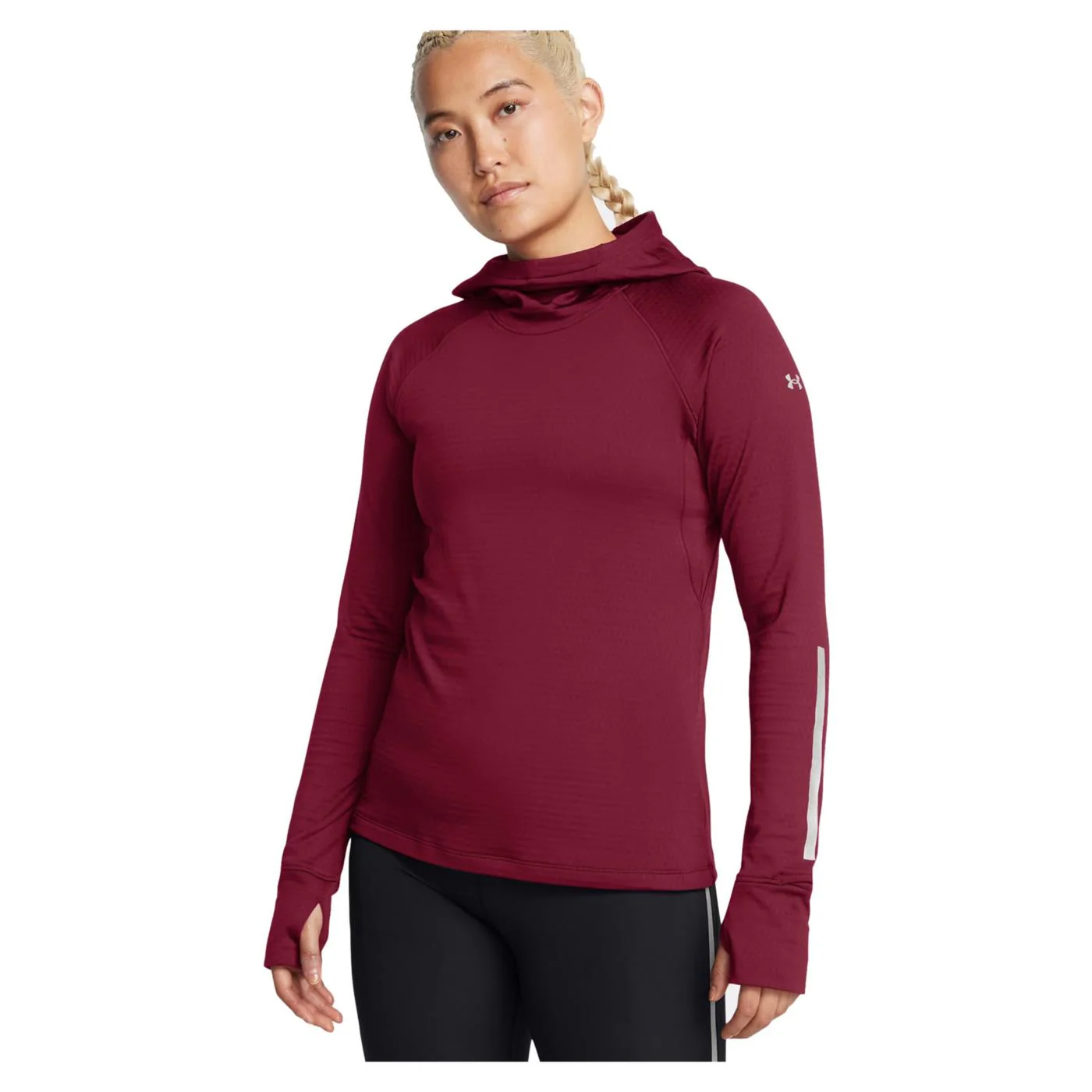 UNDER ARMOUR W RUN BALACLAVA HOODIE - Image 3