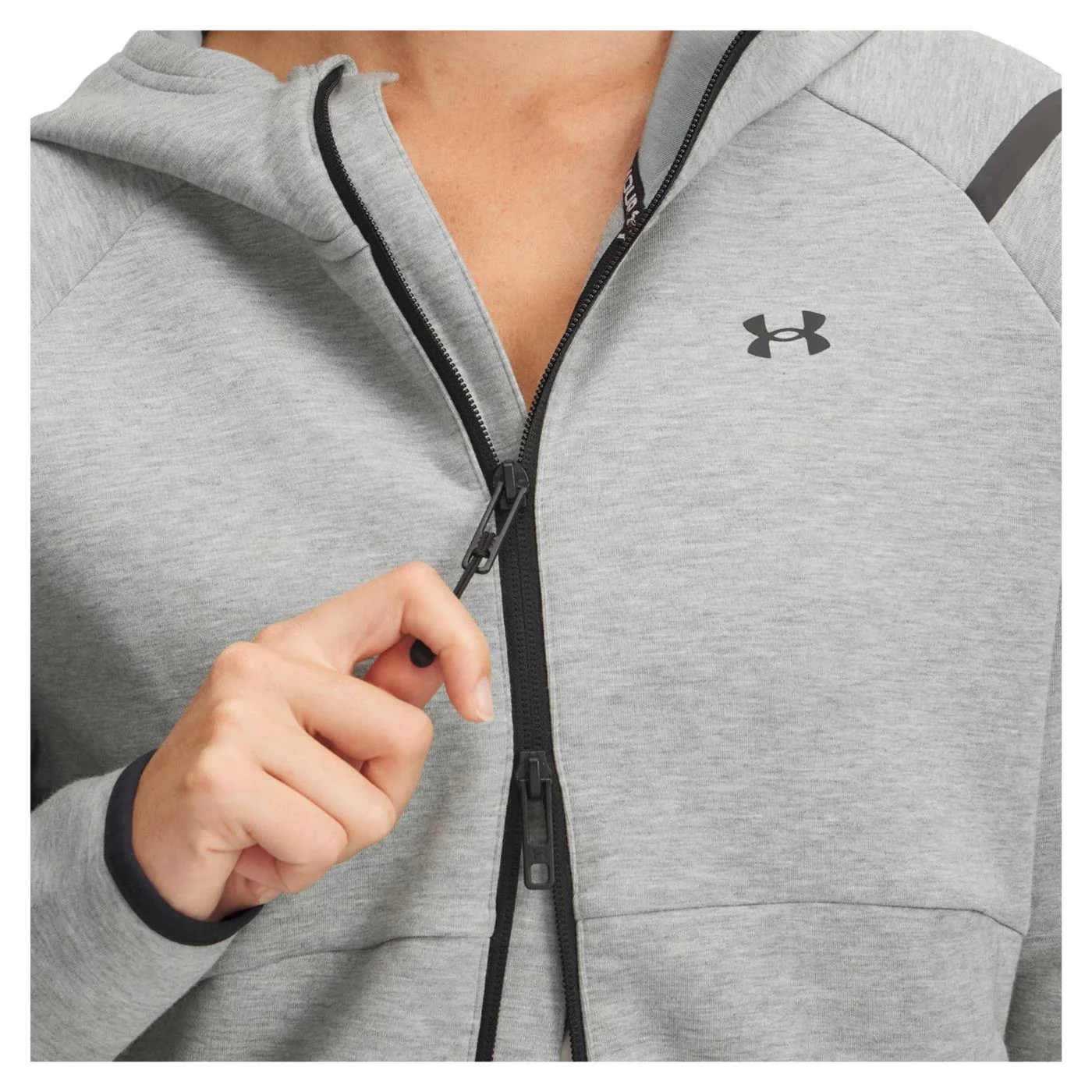 UNDER ARMOUR W UNSTOPPABLE FLC FULLZIP - Image 3