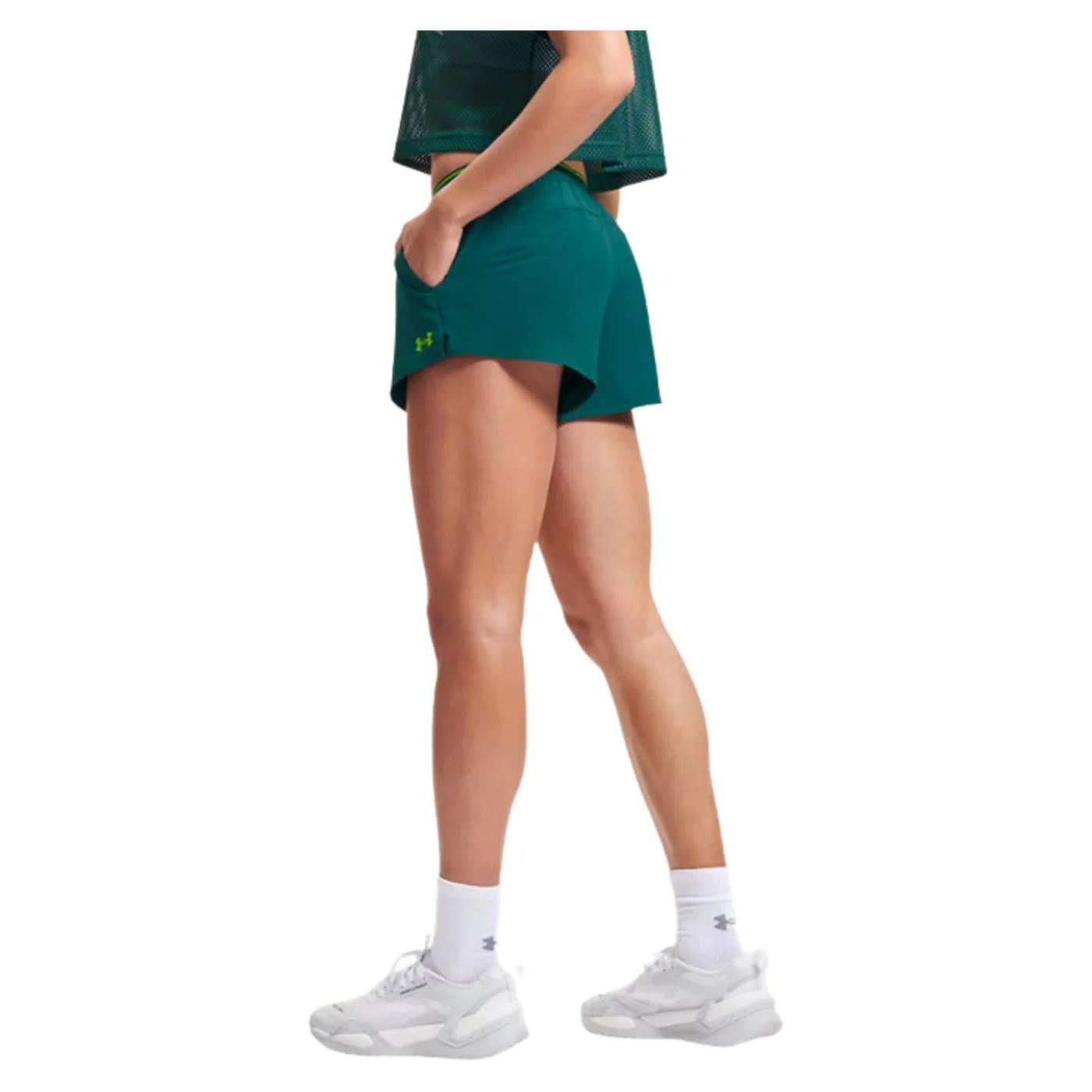 UNDER ARMOUR W VANISH WOVEN 3IN SHORTS - Image 2